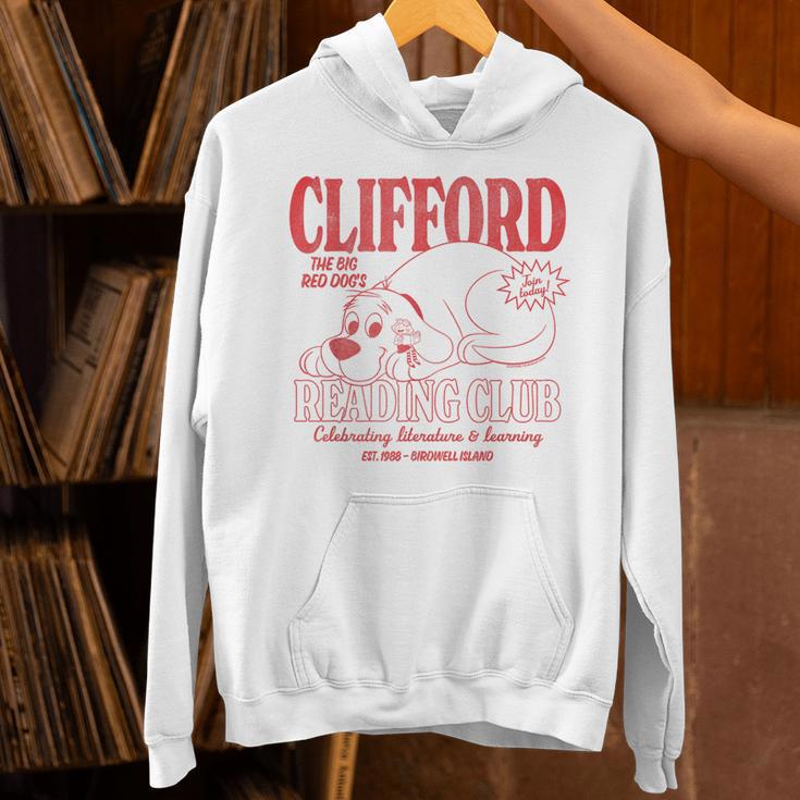 Clifford The Big Red Dog Reading Club Est 1988 Kids Books Unisex Hoodie