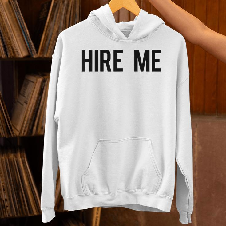 College Graduation Hire Me Unisex Hoodie