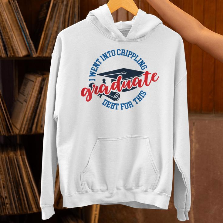 College University School Graduation Debt Loan Unisex Hoodie