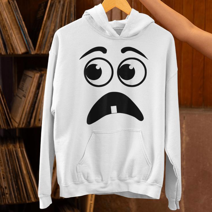 Creepy Face Carrot Halloween Book Character Costume Unisex Hoodie
