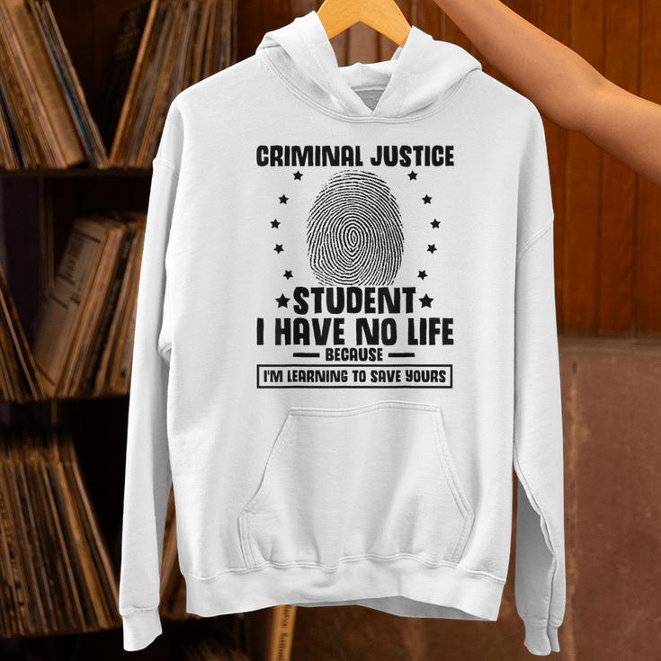 Criminal Justice School Degree Graduation Day Student Unisex Hoodie