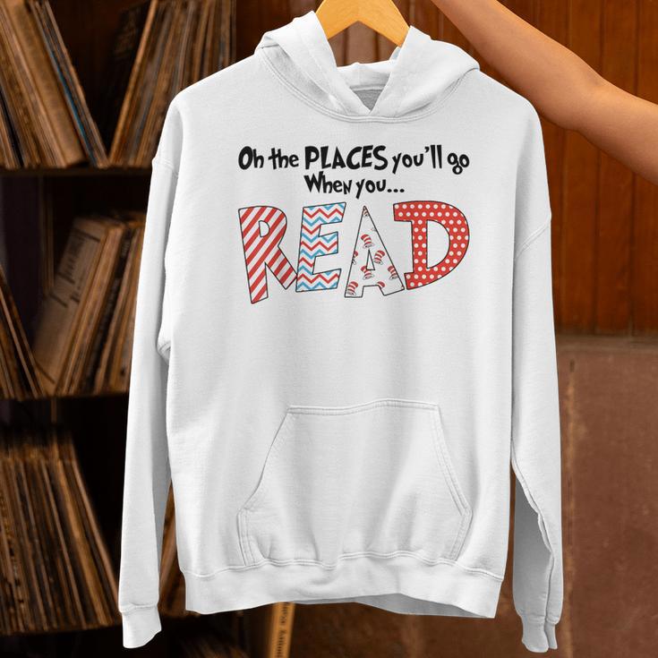 Cute Read Reading Day Book Lovers Teachers Students Kids Unisex Hoodie
