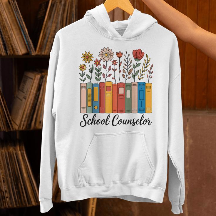 Cute Wildflower Book School Counseling Life School Counselor Unisex Hoodie Cute Wildflower Book School Counseling Life School Counselor Unisex Hoodie