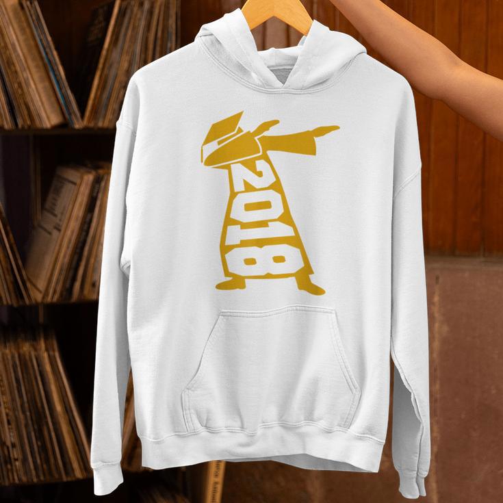 Dabbing Graduation Class Of 2018 T-Shirt School Colors Unisex Hoodie