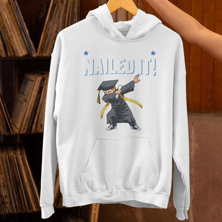Dabbing Graduation Class Of 2025 Boy Kindergarten Nailed It Unisex Hoodie