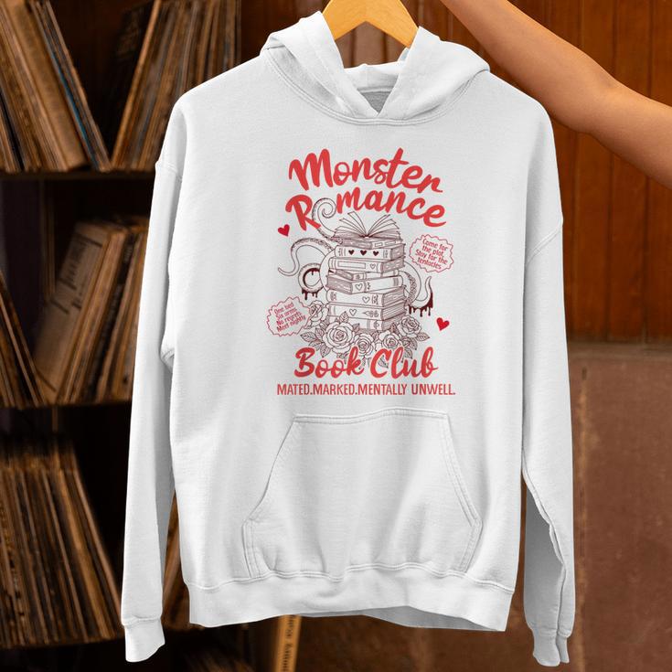 Dark Romance Reader Reading Monster Romance Book Club Unisex Hoodie