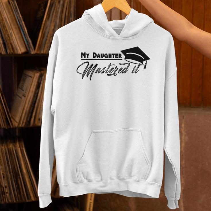 My Daughter Mastered It Tee Shirt Masters Graduation Unisex Hoodie
