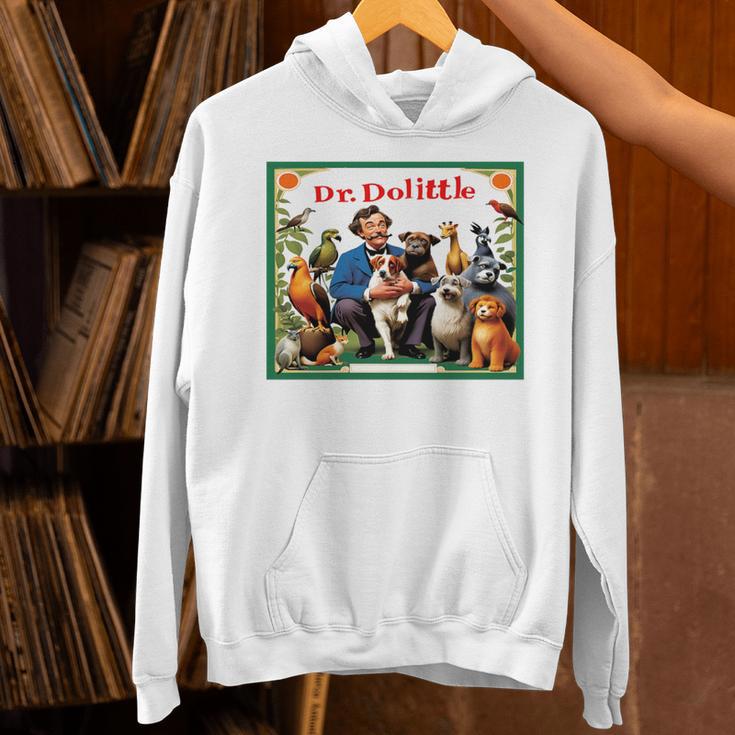 Dr Dolittle Children's Book Cover Premium Tri-Blend Unisex Hoodie
