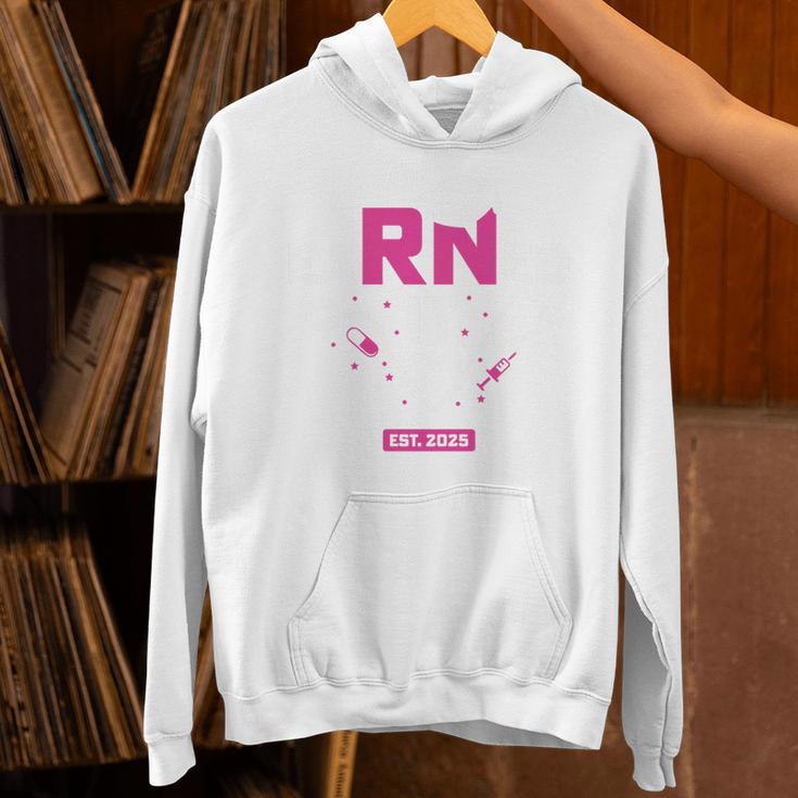 Earned It RN 2025 Nurse Graduation Nursing School Graduate Premium Tri-Blend Unisex Hoodie
