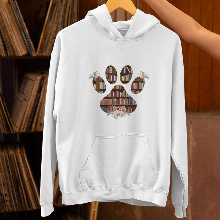 Easily Distracted By Dogs And Books Unisex Hoodie