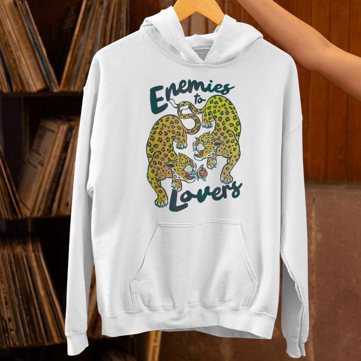 Enemies To Lovers Jaguar Tee Romance Book Plot Device Trope Unisex Hoodie