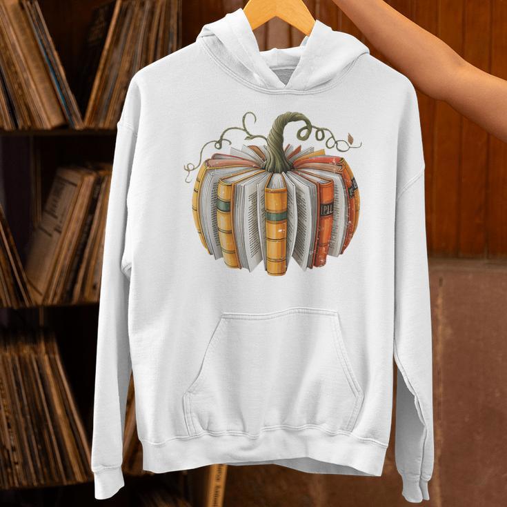 Fall Book Pumpkin Fall Librarians Bookworm Teachers Students Unisex Hoodie Fall Book Pumpkin Fall Librarians Bookworm Teachers Students Unisex Hoodie
