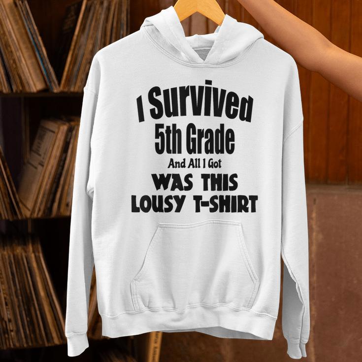 Fifth 5th Grade Graduation Shirt Child Graduate Education Unisex Hoodie