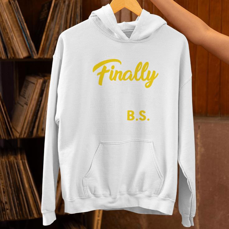 Finally Done With This BS Class Of 2025 College Graduation Premium Tri-Blend Unisex Hoodie