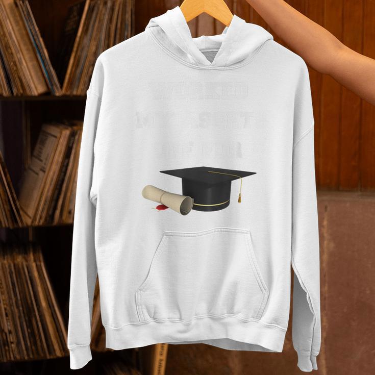 Finance Accounting Graduation Shirt Worked My Assets Off Unisex Hoodie