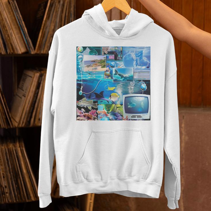 Frutiger Aero Retro Vibes Premium Tri-Blend Unisex Hoodie Frutiger Aero Retro Vibes Premium Tri-Blend Unisex Hoodie