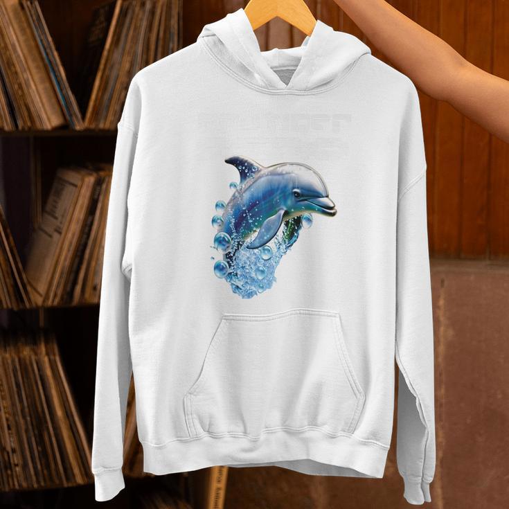 Frutiger Aero Splashy Dolphin Y2k Aesthetic Graphic Premium Unisex Hoodie