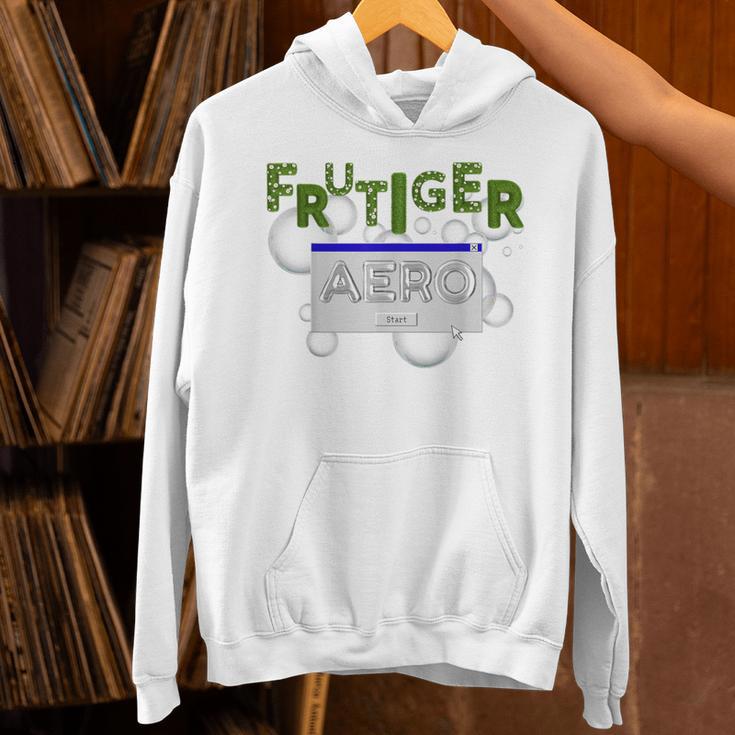Frutiger Aero Y2K Fashion Trends Grass Fun Computers Unisex Hoodie