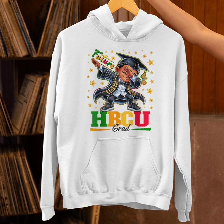 Future HBCU Grad Dabbing Kid Graduation For Boys Kids Unisex Hoodie
