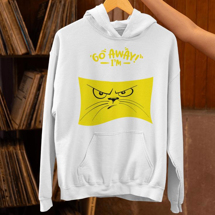 Go Away I'm Introverting Antisocial Shy Introvert Unisex Hoodie