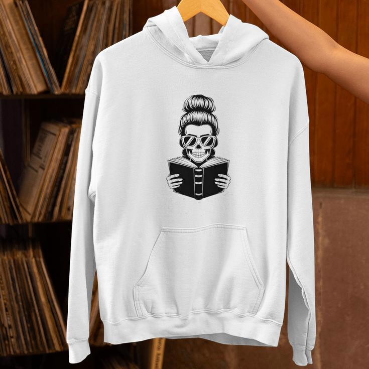 Good Girls Read Bad Books Skeleton Unisex Hoodie Good Girls Read Bad Books Skeleton Unisex Hoodie
