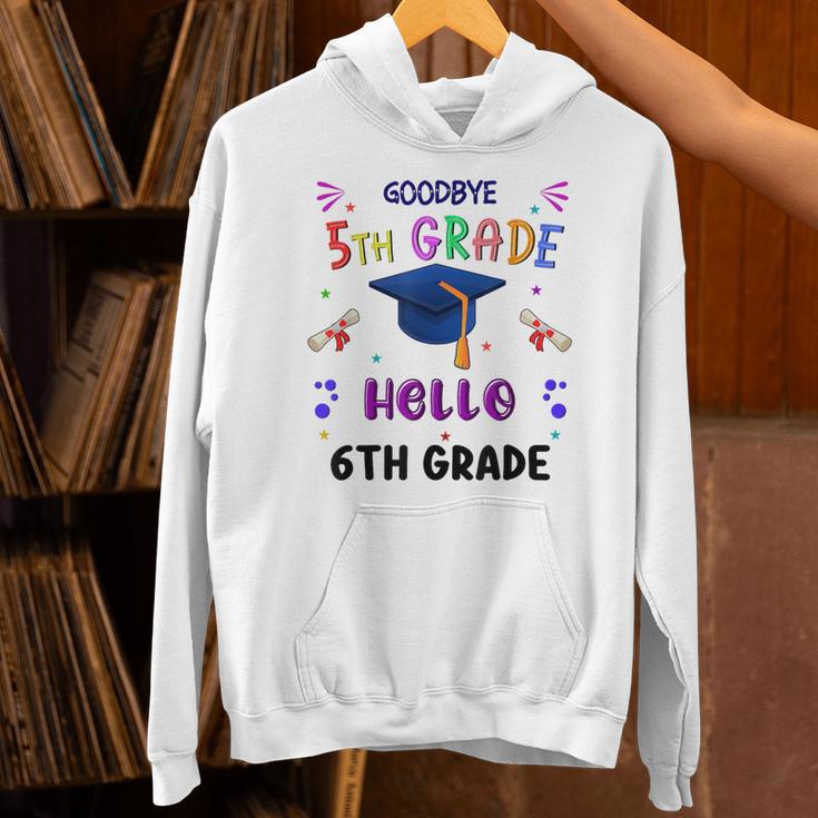 Goodbye 5th Grade Graduation 2025 6th Grade Graduate Kids Unisex Hoodie