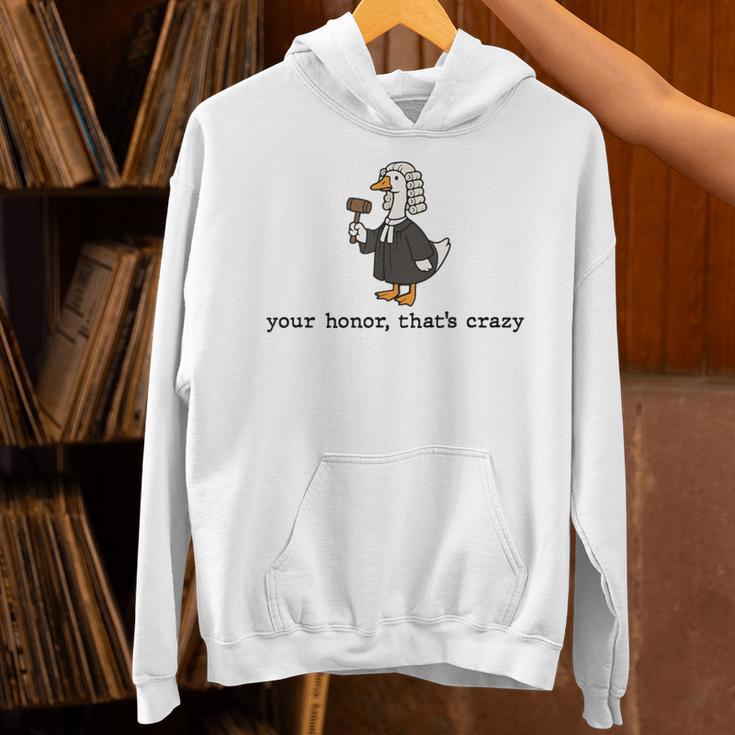 Goose Silly Lawyer Law Student School Graduation Unisex Hoodie