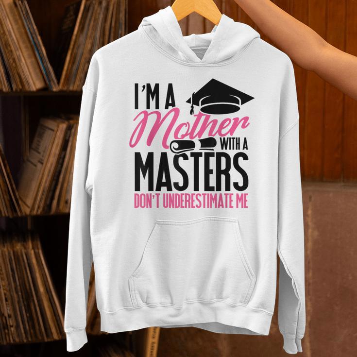 GraduationShirt For Mom Mother With A Master's Degree Tee Unisex Hoodie