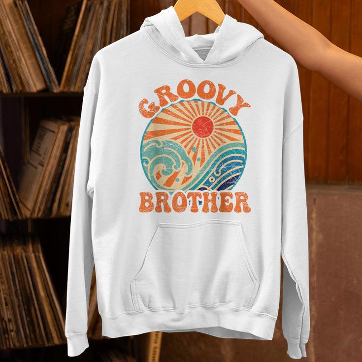 Groovy Brother 70s Aesthetic Nostalgia 1970's Retro Brother Unisex Hoodie Groovy Brother 70s Aesthetic Nostalgia 1970's Retro Brother Unisex Hoodie
