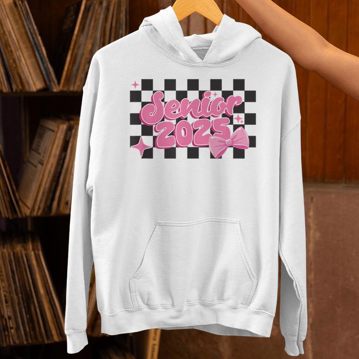 Groovy Senior Class Of 2026 Coquette Pink Bow Graduation Unisex Hoodie