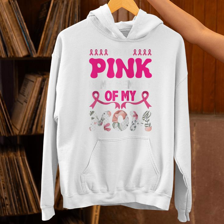 Honoring Mom I Wear Pink In My Memory Of My Mom Raglan Baseball Tee Unisex Hoodie Honoring Mom I Wear Pink In My Memory Of My Mom Raglan Baseball Tee Unisex Hoodie
