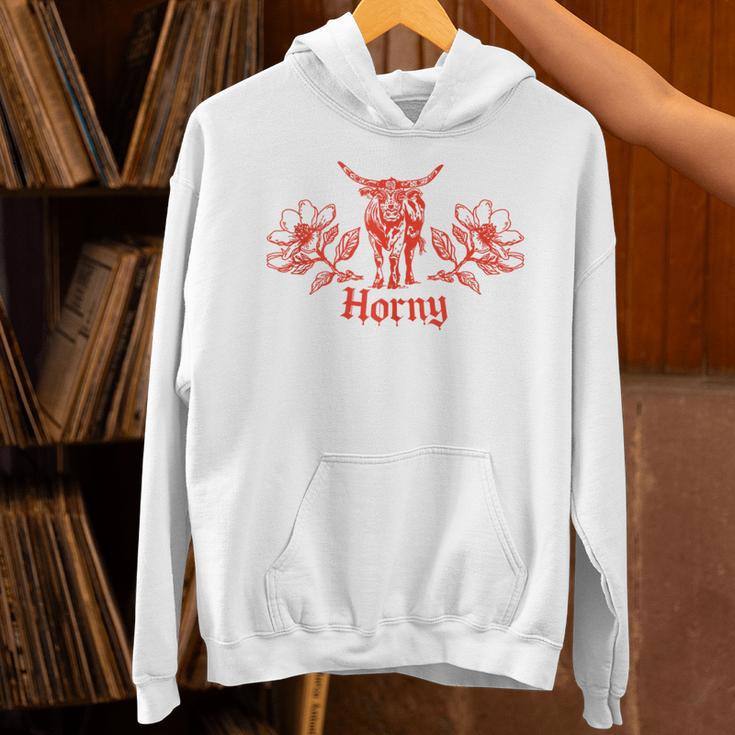 Horny Bull Romance Reader Shirt Spicy Books Bull Pun Unisex Hoodie Horny Bull Romance Reader Shirt Spicy Books Bull Pun Unisex Hoodie