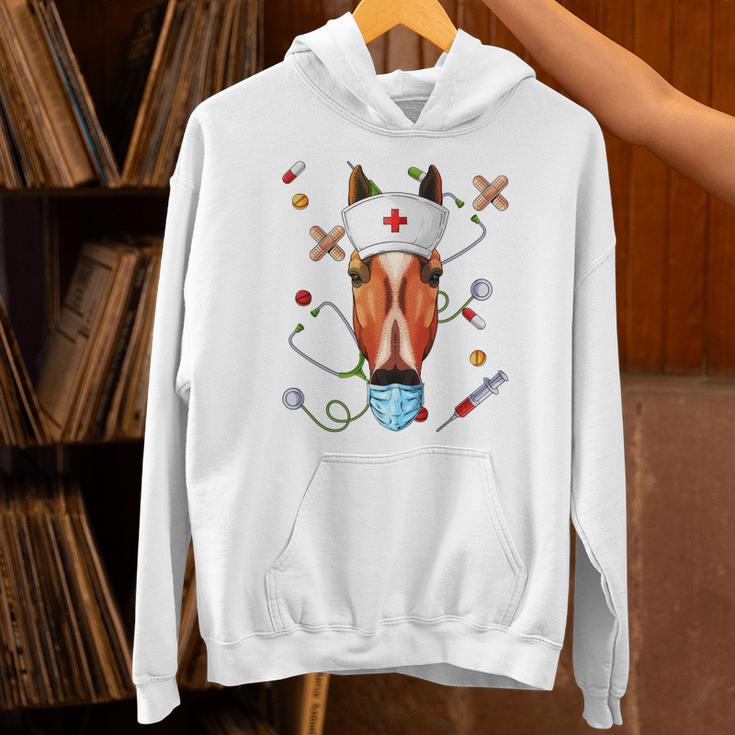 Horse Nurse RN ER Nursing School Graduation Unisex Hoodie