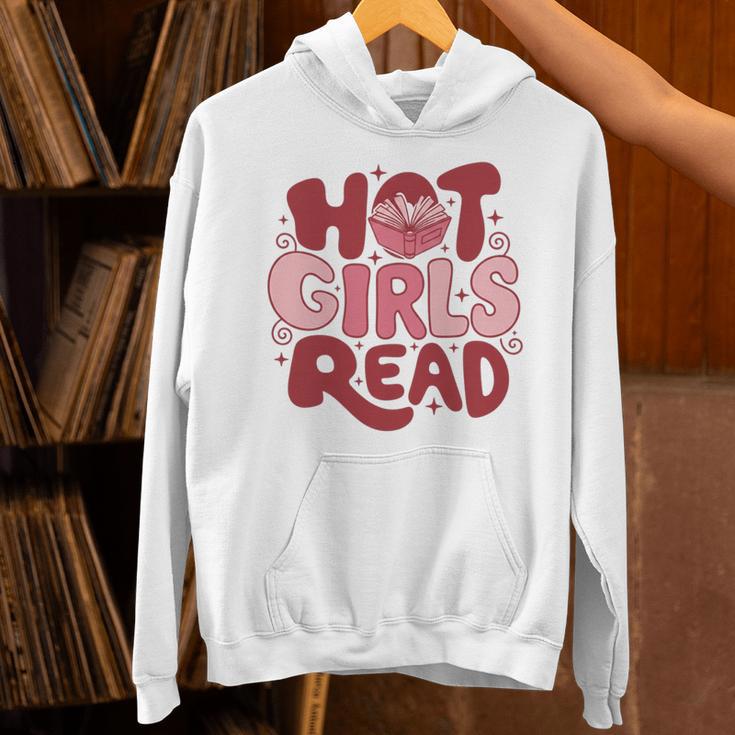Hot Girls Read Book Lover Feminist Reader Premium Tri-Blend Unisex Hoodie Hot Girls Read Book Lover Feminist Reader Premium Tri-Blend Unisex Hoodie
