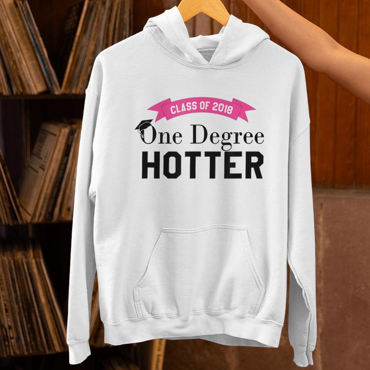 Hotter By One Degree Class Of 2018 Graduation T-Shirt Unisex Hoodie
