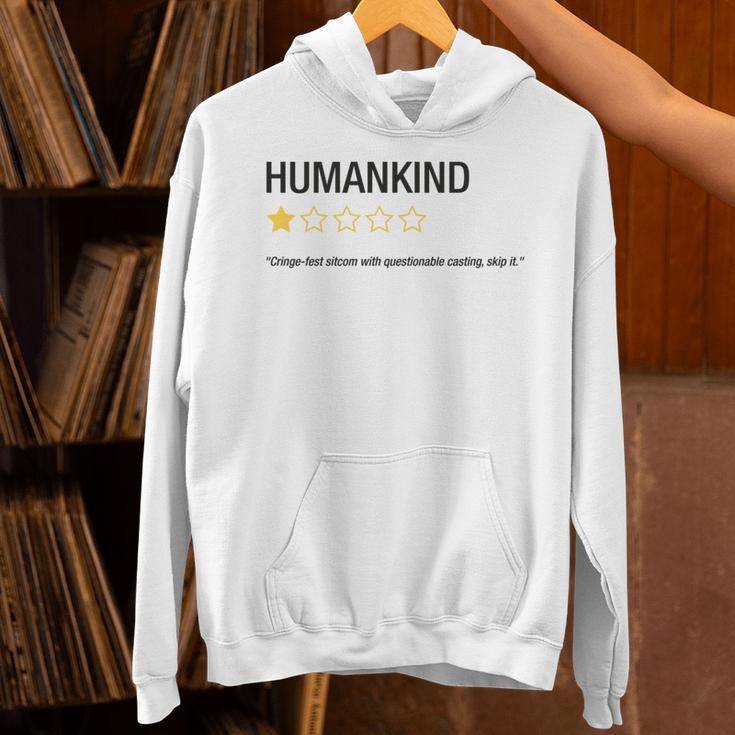 Humankind One Star Introvert People Rating Unisex Hoodie Humankind One Star Introvert People Rating Unisex Hoodie