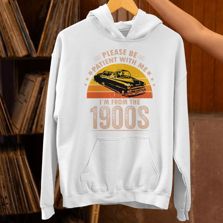 Humorous Saying Please Be Patient With Me I'm From The 1900s Premium Unisex Hoodie Humorous Saying Please Be Patient With Me I'm From The 1900s Premium Unisex Hoodie