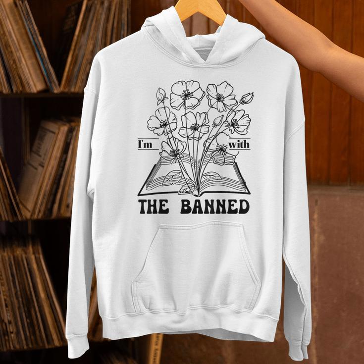 I'm With The Banned Banned Book Club Unisex Hoodie