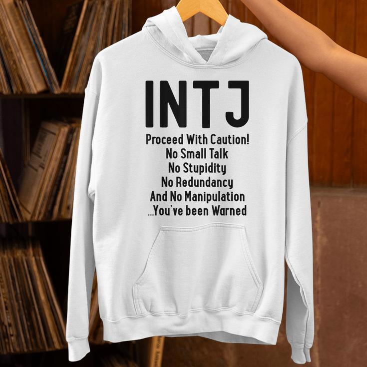 INTJ Rules Architect Personality Type Introvert Unisex Hoodie