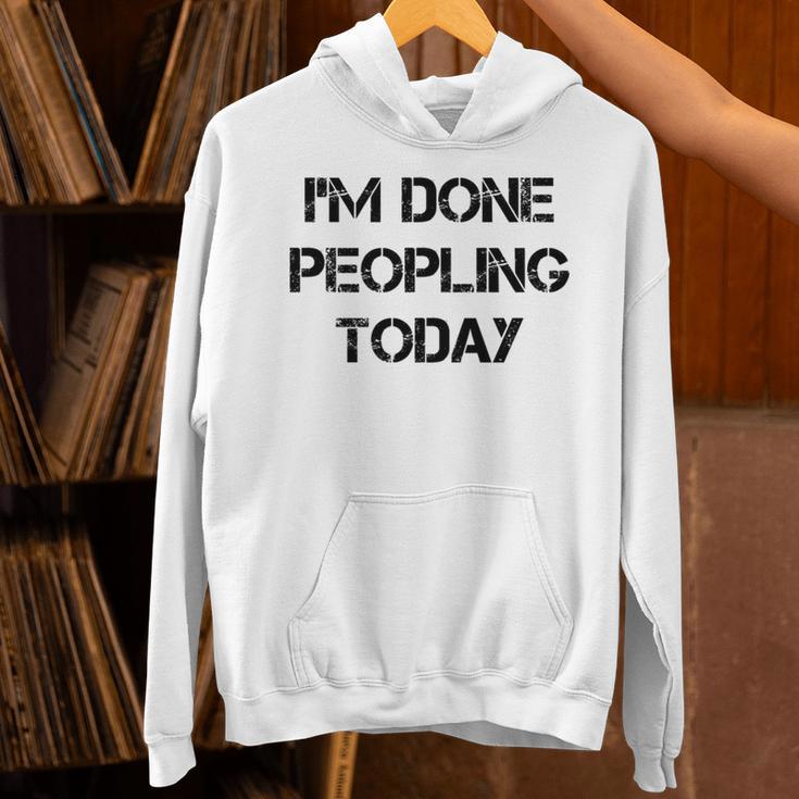 Introvert Design For Introverted Men And Women Unisex Hoodie