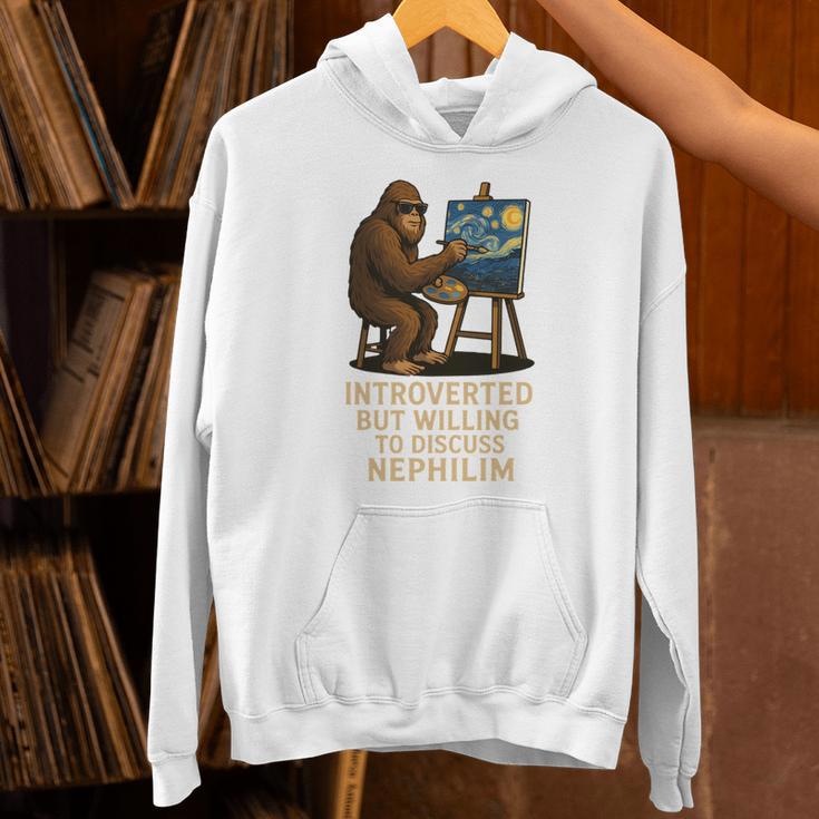 Introverted But Willing To Discuss Nephilim Unisex Hoodie Introverted But Willing To Discuss Nephilim Unisex Hoodie