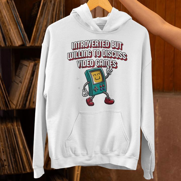Introverted But Willing To Discuss Video Games Introvert Raglan Baseball Tee Unisex Hoodie Introverted But Willing To Discuss Video Games Introvert Raglan Baseball Tee Unisex Hoodie