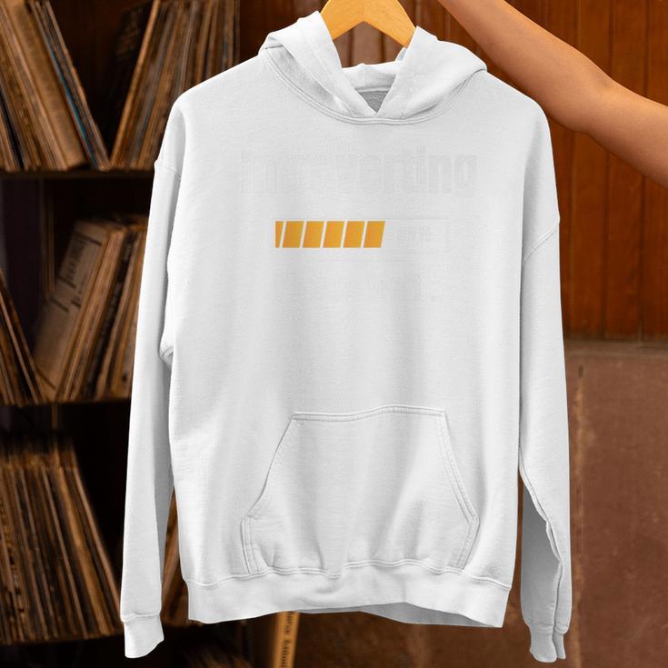Introverting Please Wait Humor Sarcastic Geek Gamer Jokes Premium Unisex Hoodie Introverting Please Wait Humor Sarcastic Geek Gamer Jokes Premium Unisex Hoodie