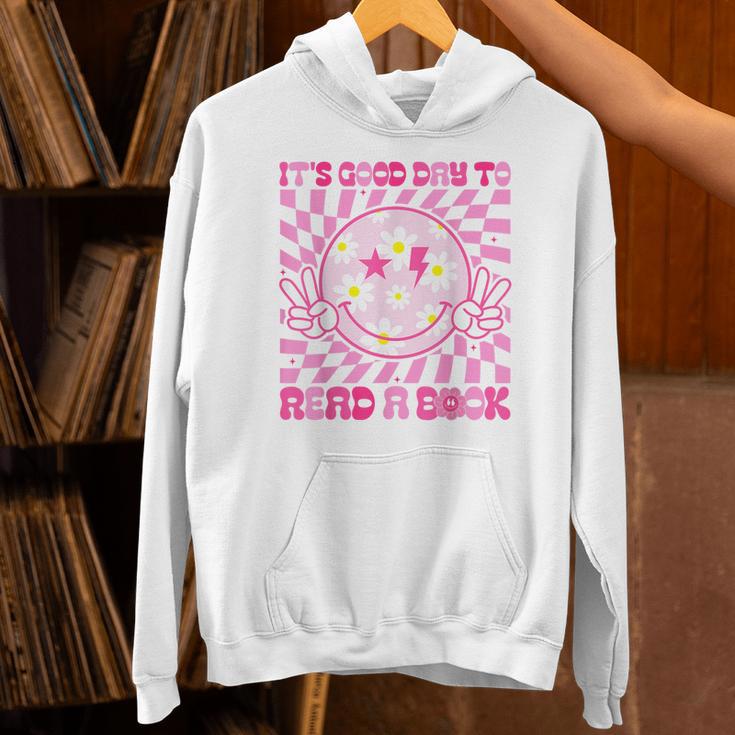 It's Good Day To Read Book Library Reading Lovers Unisex Hoodie