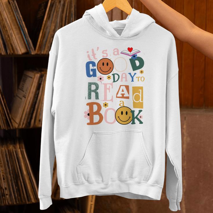 Its a Good Day To Read a Book Lovers Library Reading Women Unisex Hoodie