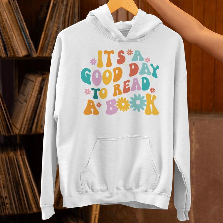 It’s A Good Day To Read A Book Reading Bookworm Reader Unisex Hoodie It’s A Good Day To Read A Book Reading Bookworm Reader Unisex Hoodie