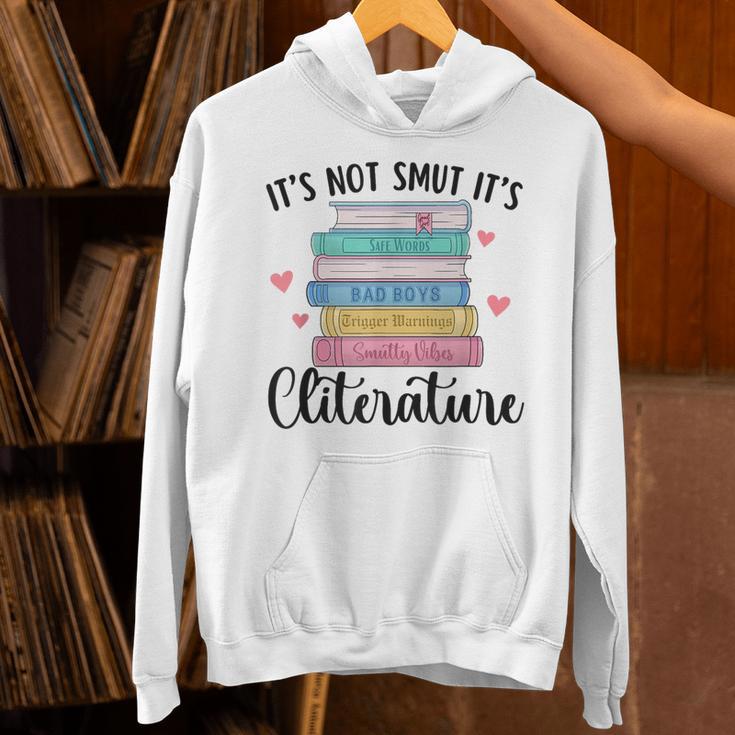 It's Not Smut It's Literature Dark Romance Smutt Book Lover Unisex Hoodie