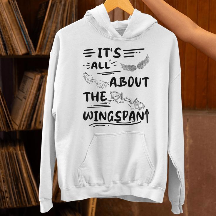 It's All About The Wingspan For Book Lover Unisex Hoodie It's All About The Wingspan For Book Lover Unisex Hoodie