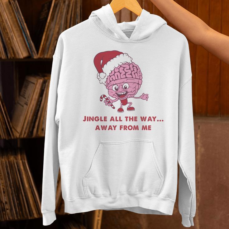 Jingle All The Way Away From Me This Christmas For Introvert Unisex Hoodie Jingle All The Way Away From Me This Christmas For Introvert Unisex Hoodie