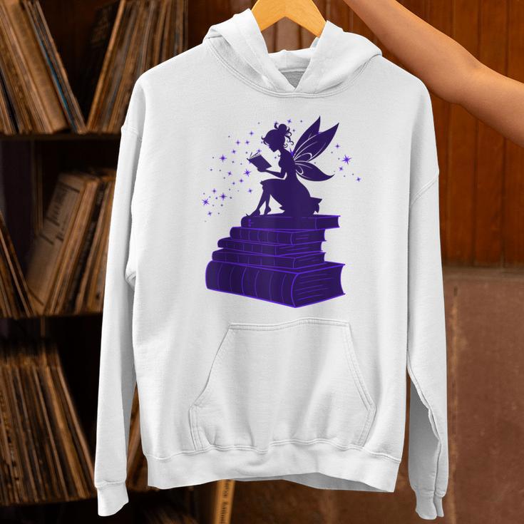 Kawaii Fairy Bookish Book Lover Library Read Unisex Hoodie
